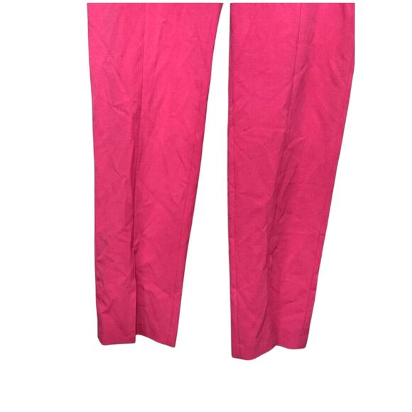 1. State Pants Front Hem Side Slit Zip Closure Elastic Waistband Pink W 6 NWOT - Picture 4 of 10